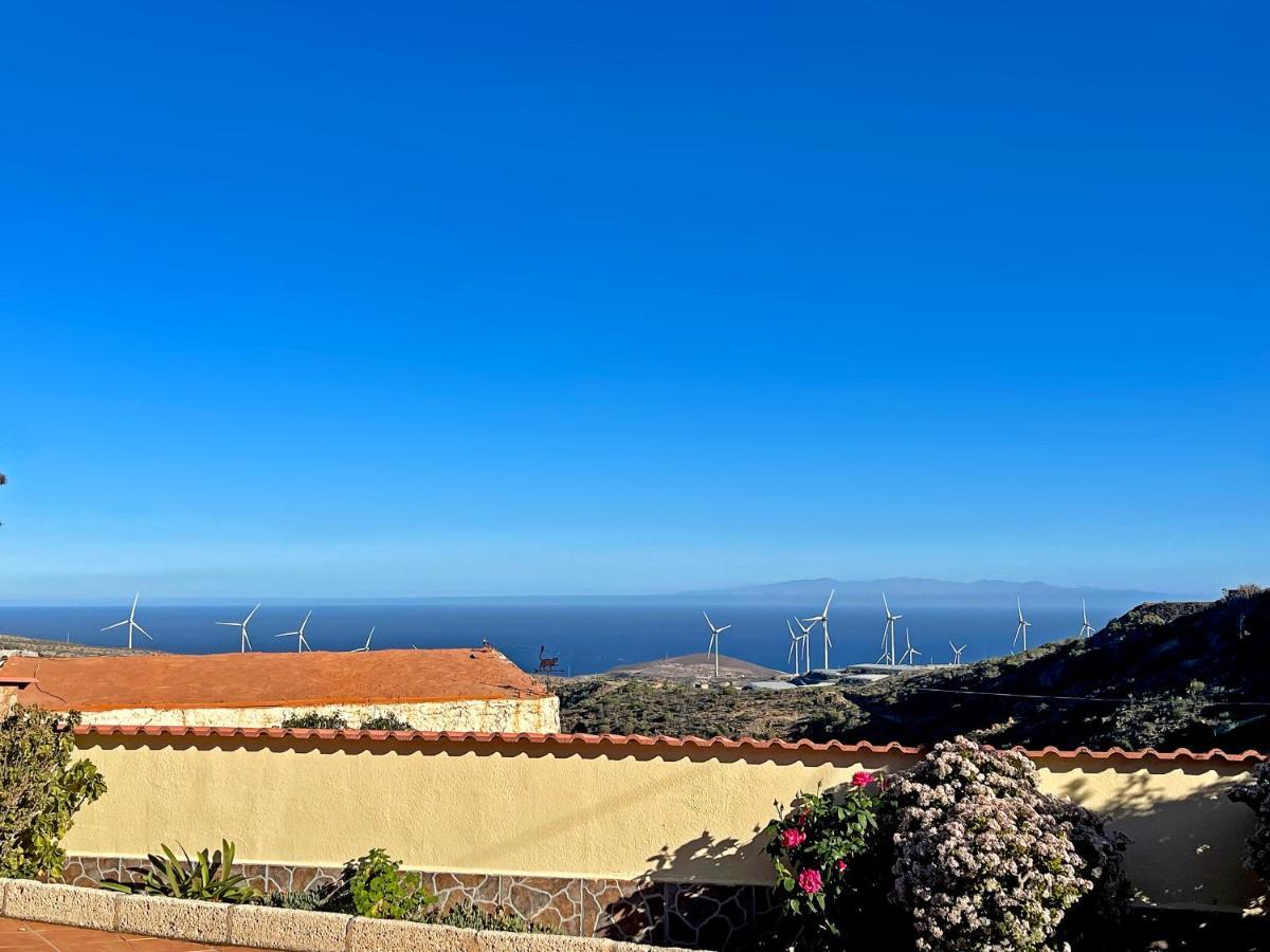 Exquisite Rural House With Garden, Pool And Sea Views Villa Arico Viejo Bagian luar foto