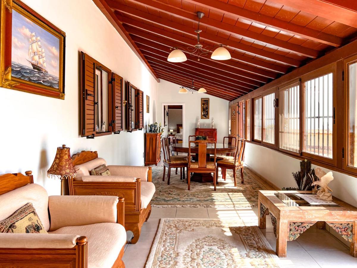 Exquisite Rural House With Garden, Pool And Sea Views Villa Arico Viejo Bagian luar foto