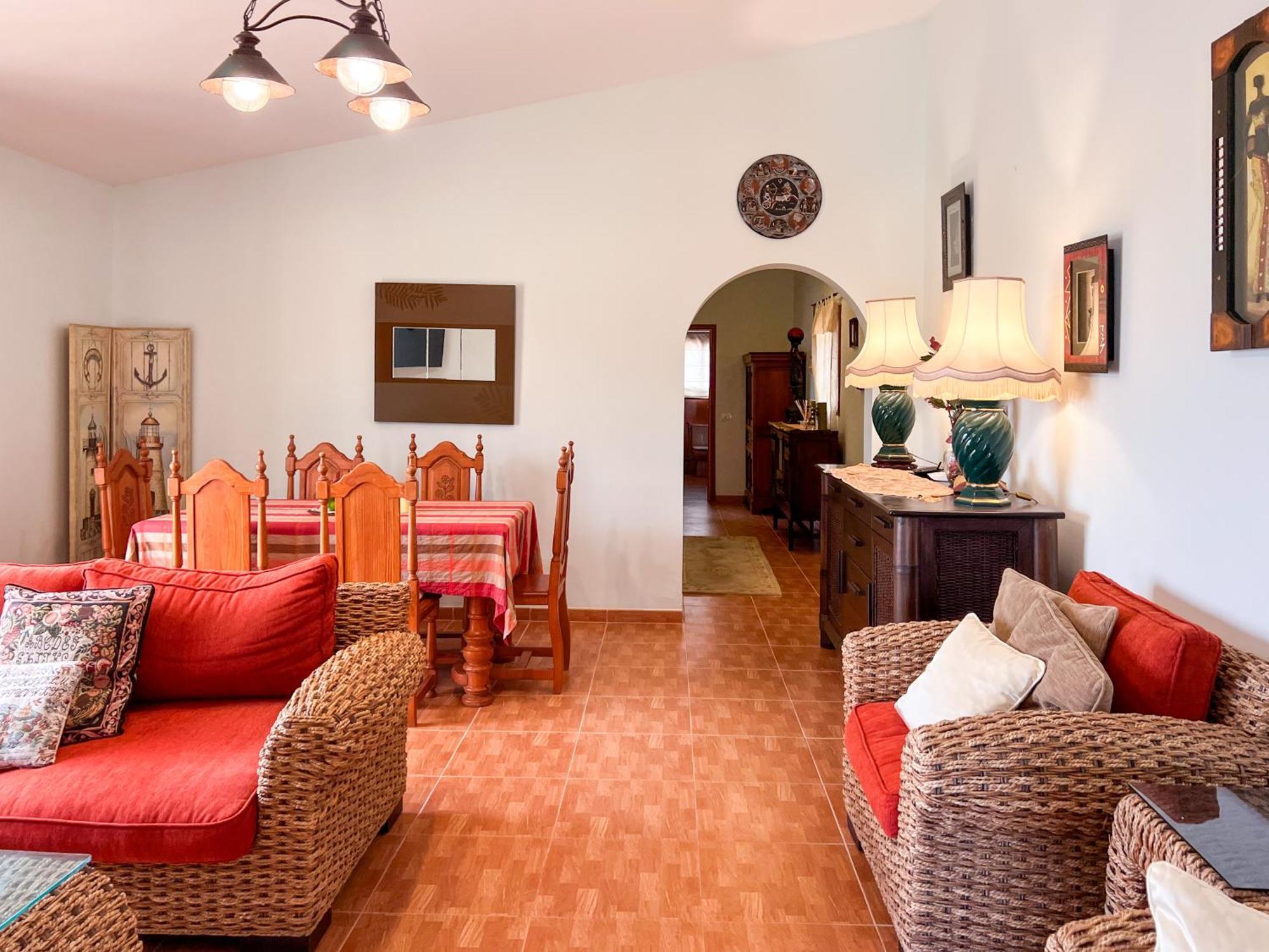 Exquisite Rural House With Garden, Pool And Sea Views Villa Arico Viejo Bagian luar foto