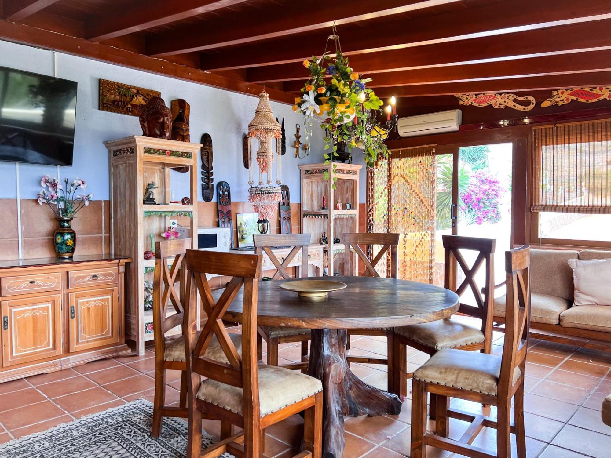 Exquisite Rural House With Garden, Pool And Sea Views Villa Arico Viejo Bagian luar foto