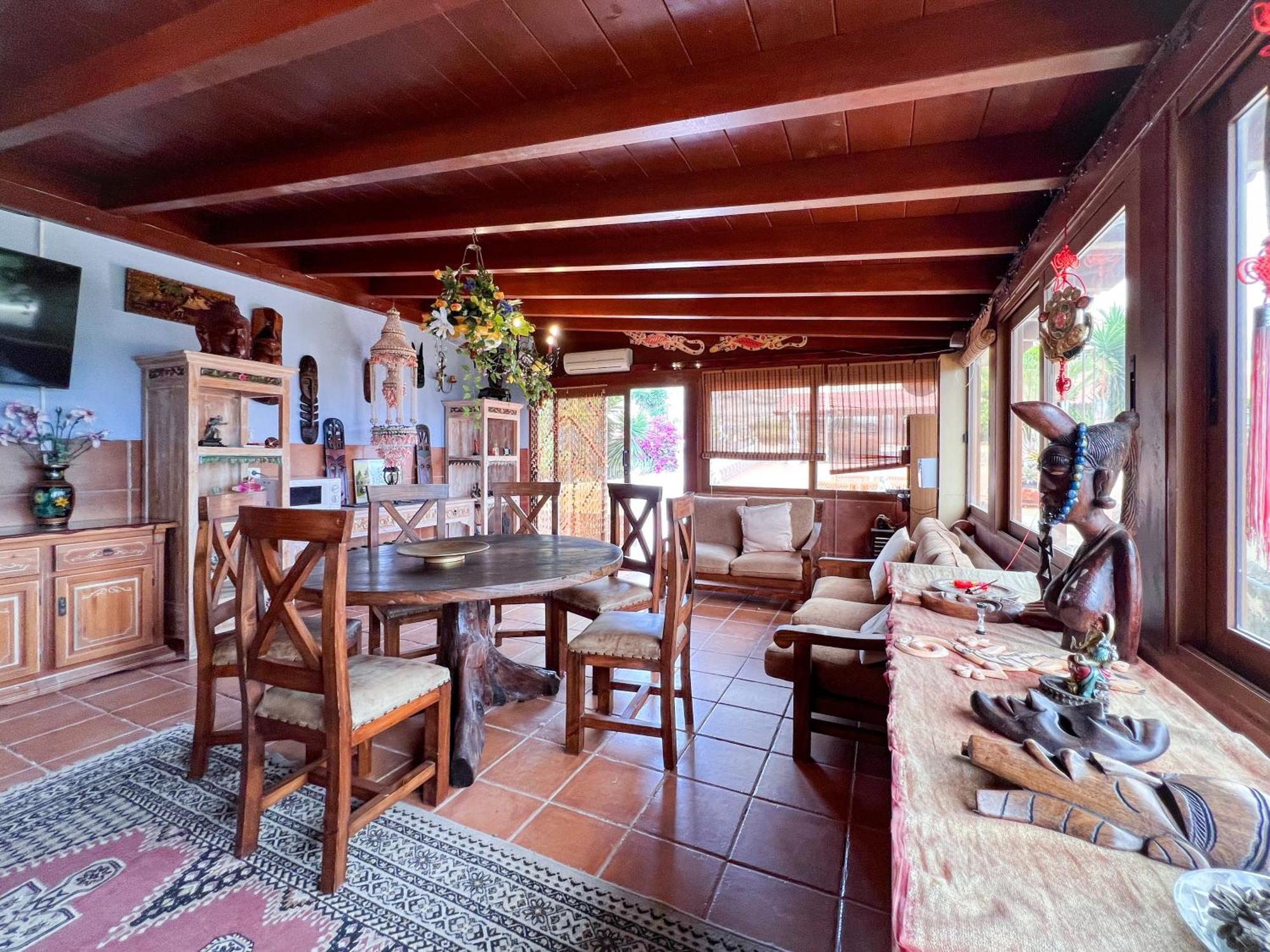 Exquisite Rural House With Garden, Pool And Sea Views Villa Arico Viejo Bagian luar foto